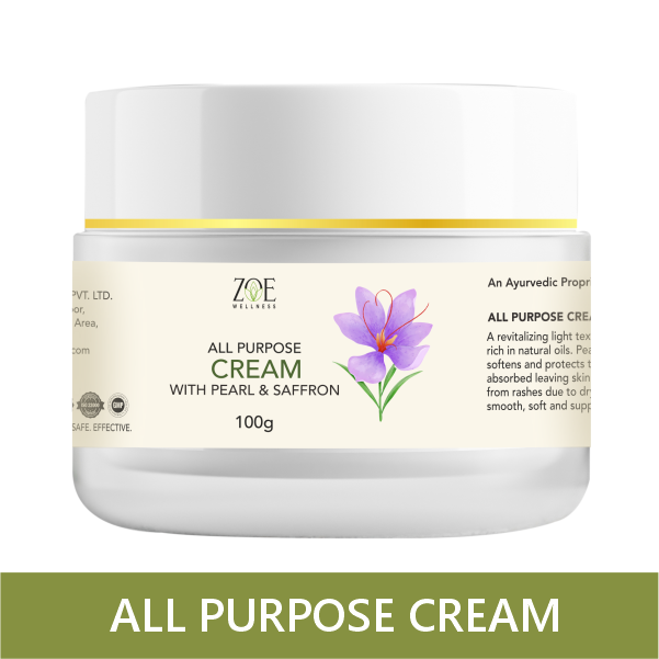 ALL PURPOSE CREAM WITH PEARL & SAFFRON (100GM)